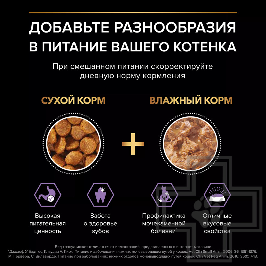 Pro Plan Healthy Start Kitten Корм для котят, беременных и кормящих кошек, с курицей