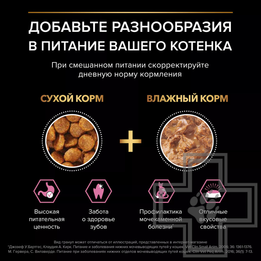 Pro Plan Delicate Digestion Kitten Корм для котят для чувствительного пищеварения, с индейкой