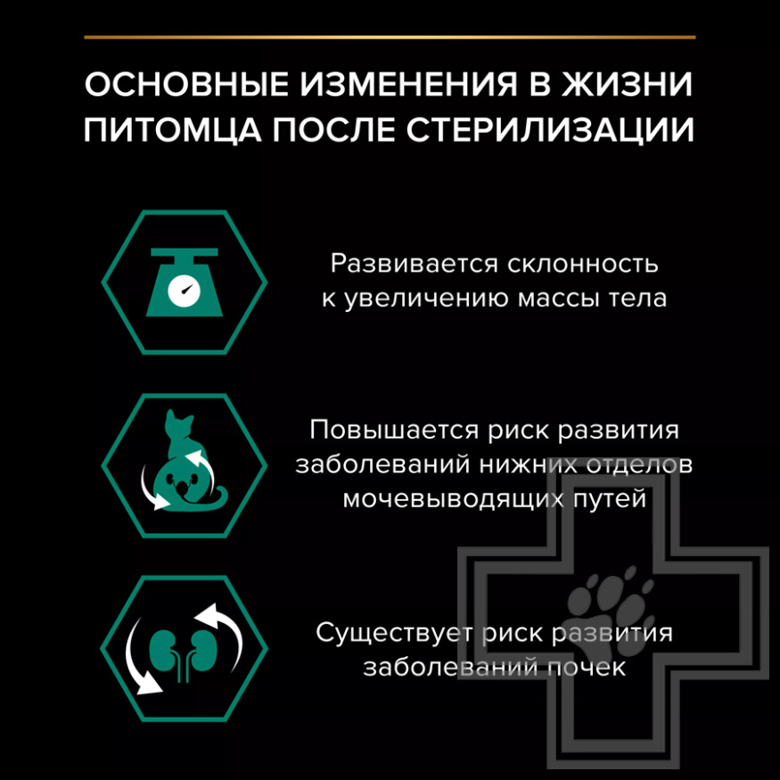 Pro Plan Renal Plus Sterilised Adult Корм для стерилизованных взрослых кошек, с кроликом