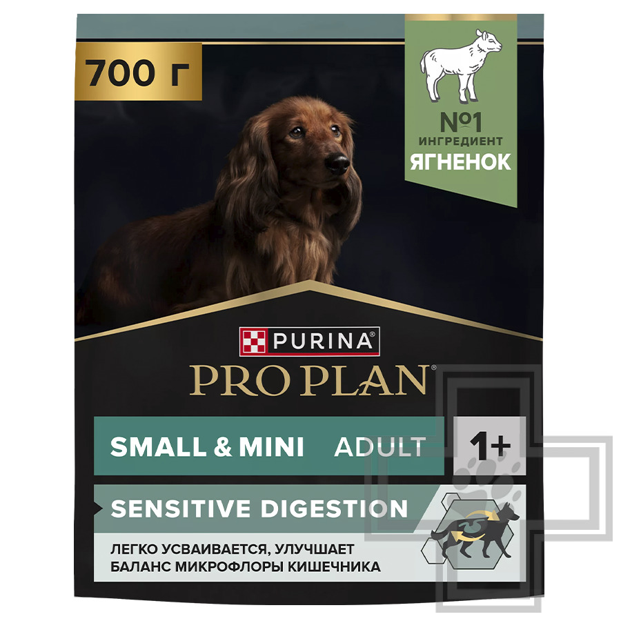 Pro Plan Sensitive Digestion Small & Mini Adult Корм для взрослых собак мелких пород, с ягненком