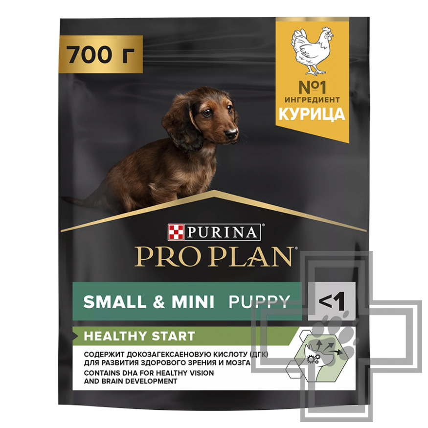 Purina Pro Plan Healthy Start Small & Mini Puppy Корм для щенков мелких пород, с курицей