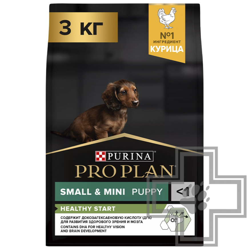 Purina Pro Plan Healthy Start Small & Mini Puppy Корм для щенков мелких пород, с курицей