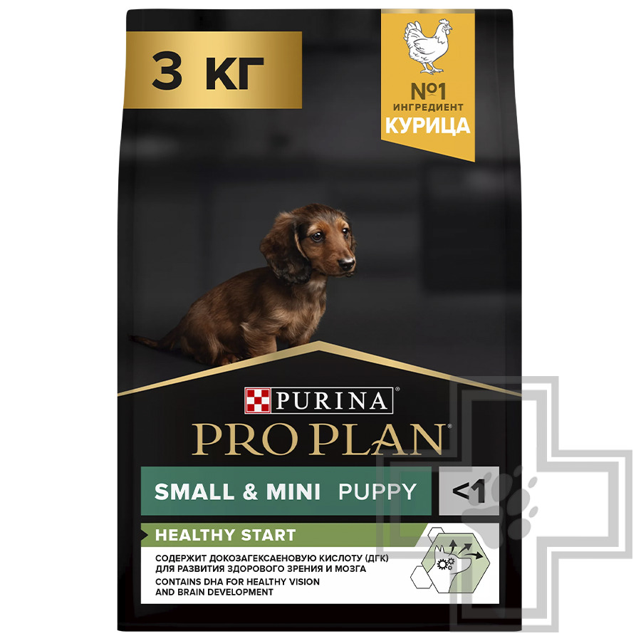 Purina Pro Plan Healthy Start Small & Mini Puppy Корм для щенков мелких пород, с курицей