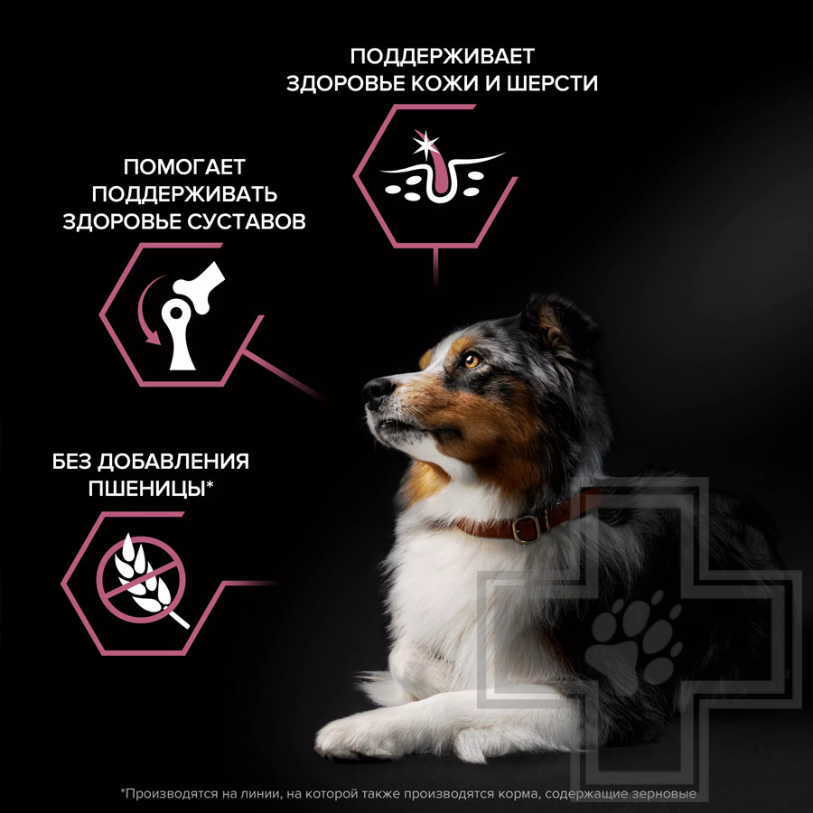 Pro Plan Sensitive Skin Medium Adult Корм для взрослых собак средних пород, с лососем