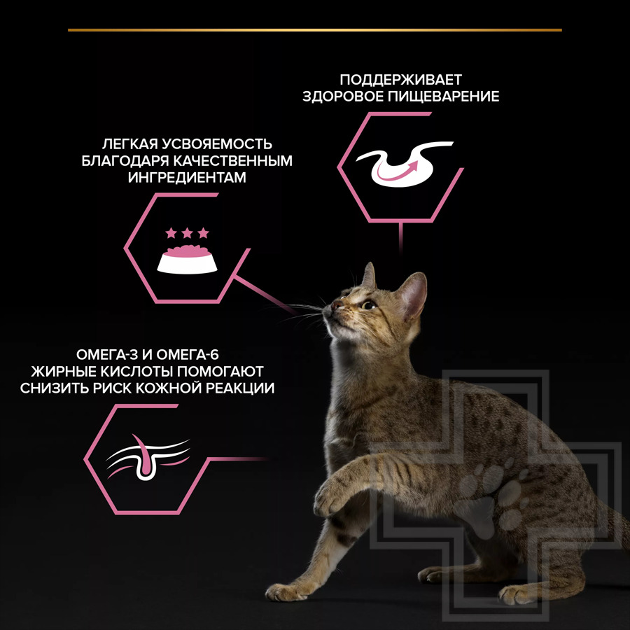 Pro Plan Delicate Digestion Adult Пресервы для взрослых кошек с чувствительным пищеварением, ягненок