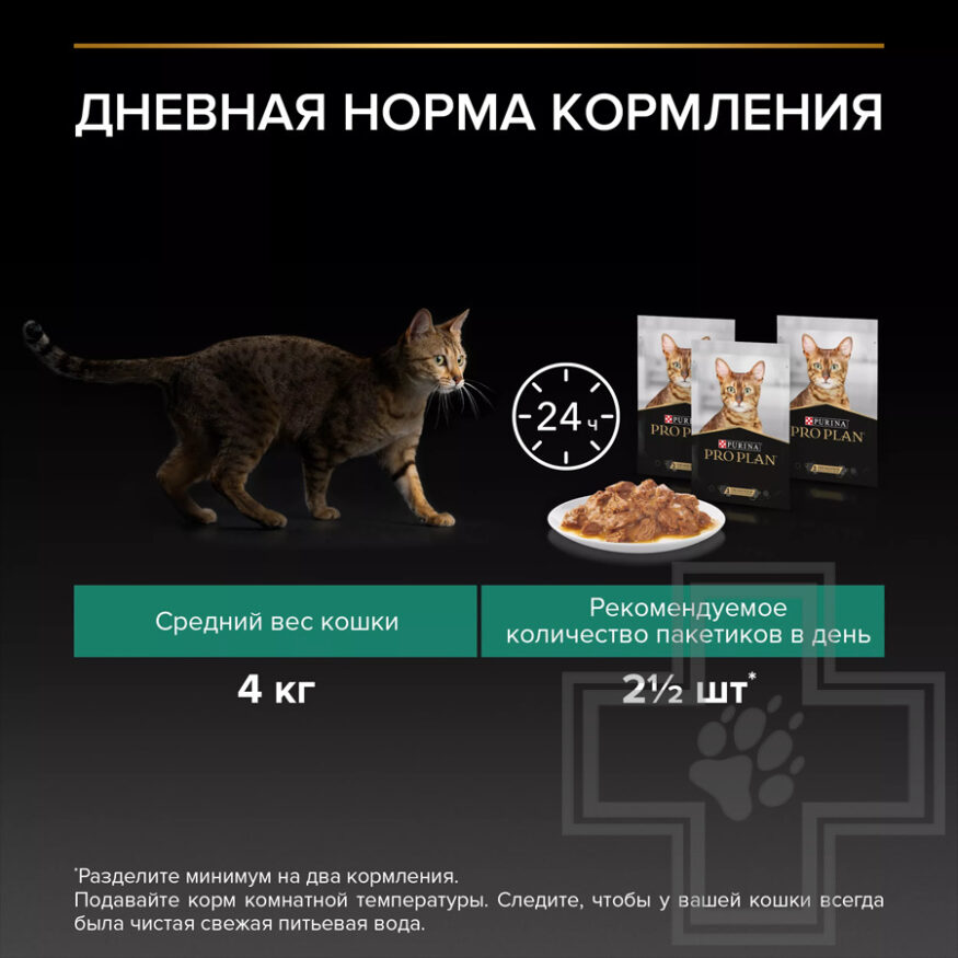 Pro Plan Maintenance Sterilised Adult Пресервы для взрослых стерилизованных кошек, рыба в желе