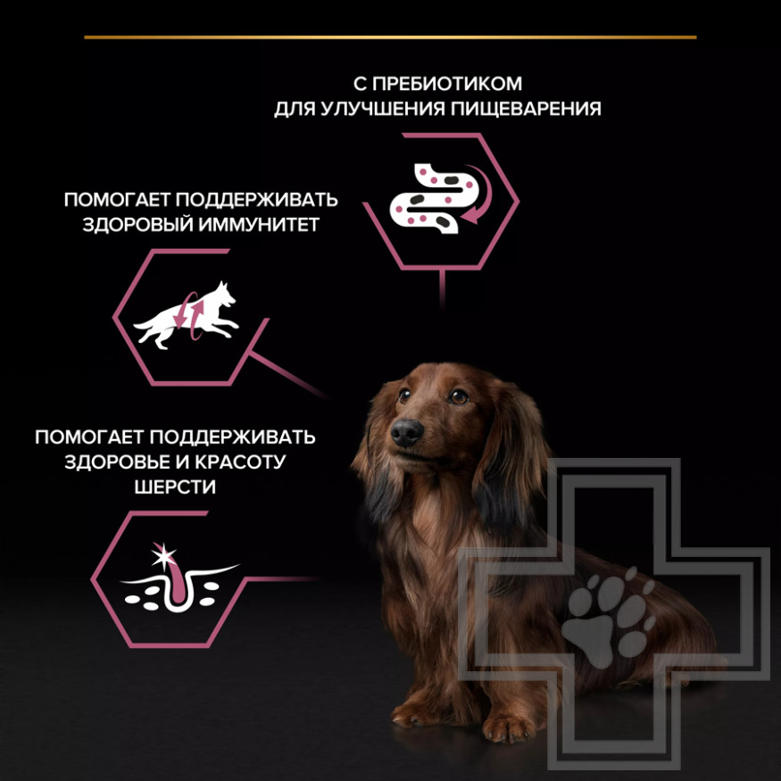 Pro Plan Sensitive Skin Пресервы для взрослых собак мелких пород с чувствительной кожей, с лососем