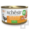 Schesir Complements Консервы для взрослых кошек, с тунцом и алоэ в желе
