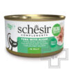 Schesir Complements Консервы для взрослых кошек, с тунцом и водорослями в желе