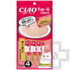 INABA CIAO Churu Лакомство-пюре для кошек, с курицей и лососем