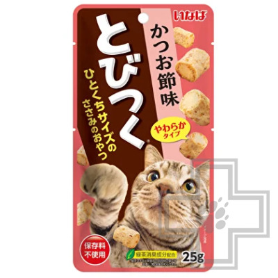 INABA TOBITSUKU Лакомство для кошек, со вкусом кацуобуси