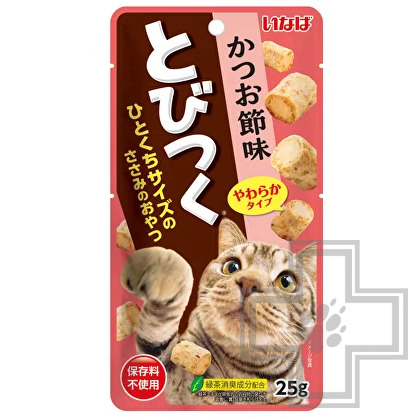 INABA TOBITSUKU Лакомство для кошек, со вкусом кацуобуси