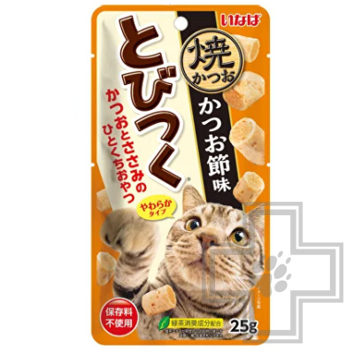 INABA YAKI KATSUO TOBITSUKU Лакомство для кошек, со вкусом кацуобуси
