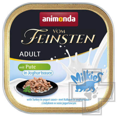 Vom Feinsten Adult Milkies Консервы для взрослых кошек, с индейкой в йогуртовой начинке