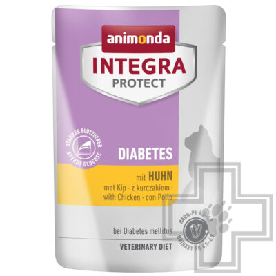 Integra Protect Diabetes Пресервы-диета для кошек с сахарным диабетом, с курицей