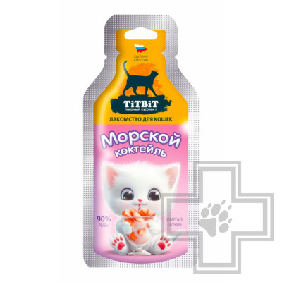 TiTBiT Лакомство "Морской коктейль" для кошек