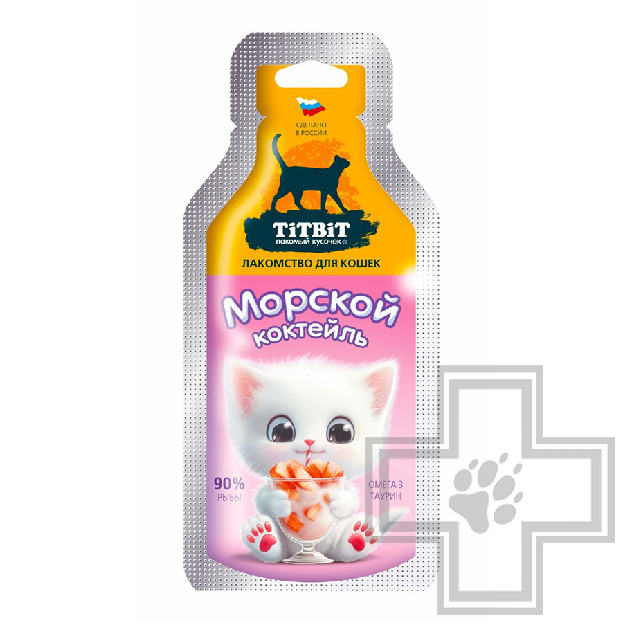 TiTBiT Лакомство "Морской коктейль" для кошек