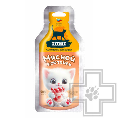 TiTBiT Лакомство "Мясной коктейль" для кошек