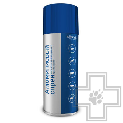 VitaVet PRO Алюминиевый спрей для лечения ран и трофических язв