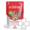 Schesir Complete Nutrition Пресервы для кошек, с тунцом и креветками в желе
