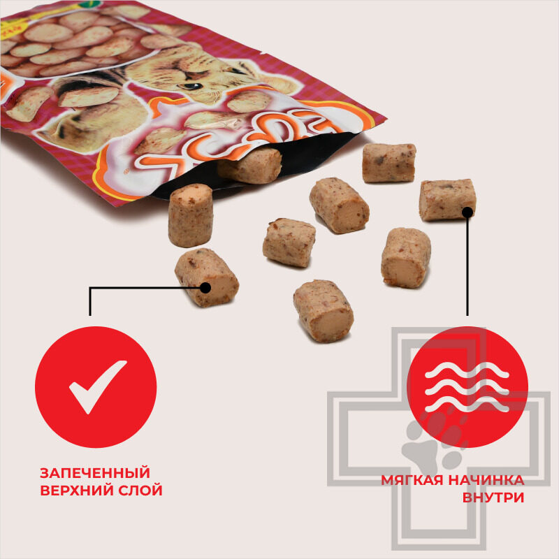 INABA TOBITSUKU Лакомство для кошек, со вкусом кацуобуси