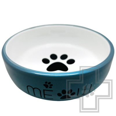 №1 Миска керамическая "Лапка кошки"