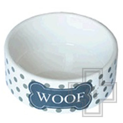 №1 Миска керамическая "Woof"