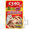INABA CIAO Kinnodashi Пресервы для кошек, с тунцом Магуро и Кацуо