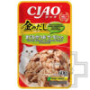 INABA CIAO Kinnodashi Пресервы для кошек, с тунцом Магуро, Кацуо и семгой