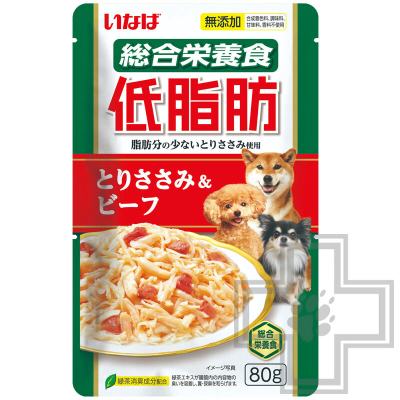 INABA Teishibo Пресервы для собак, с куриным филе и говядиной