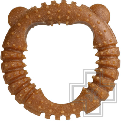 INDIGO Игрушка "Медведь" жевательная с древесным волокном для собак