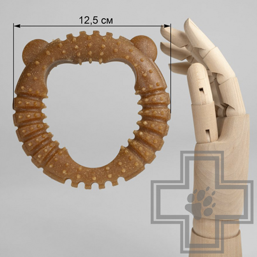 INDIGO Игрушка "Медведь" жевательная с древесным волокном для собак INDIGO Игрушка "Медведь" жевательная с древесным волокном для собак