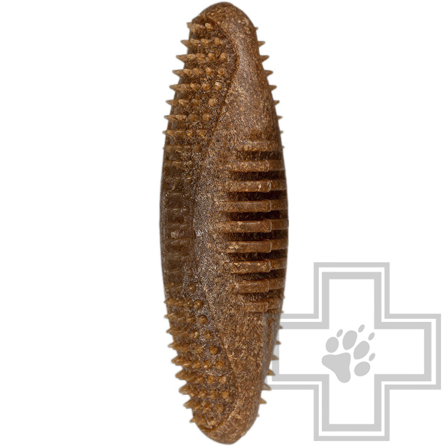 INDIGO Игрушка "Регби" жевательная с древесным волокном для собак