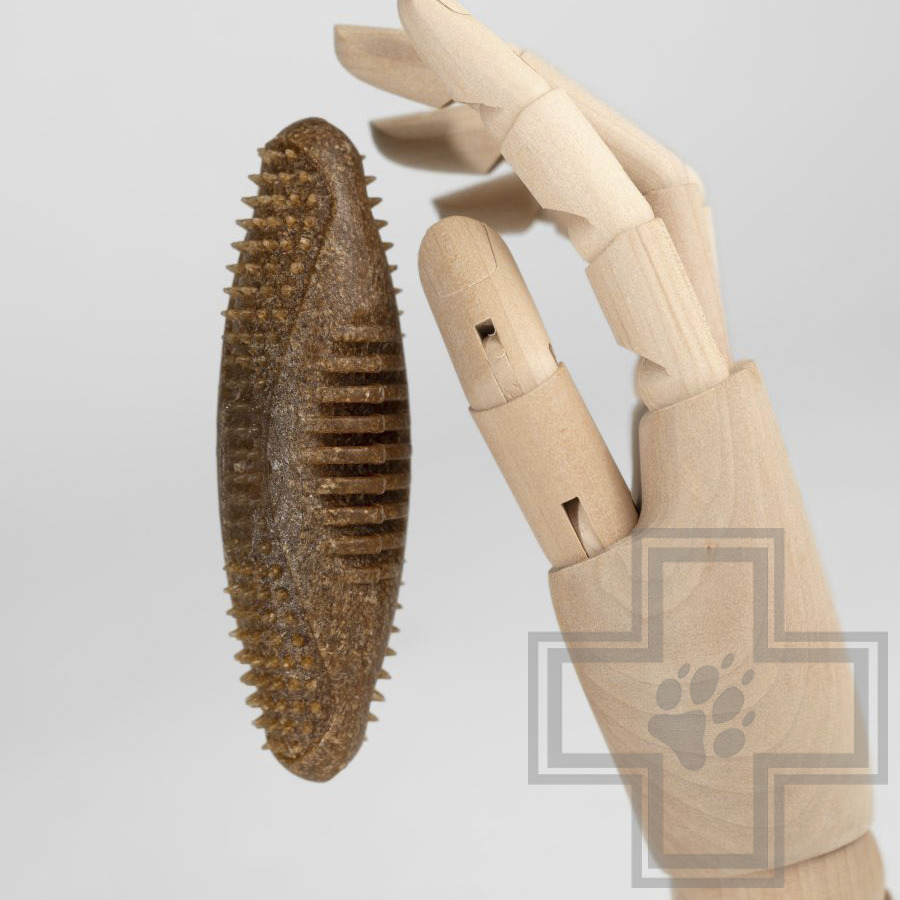 INDIGO Игрушка "Регби" жевательная с кукурузным волокном для собак