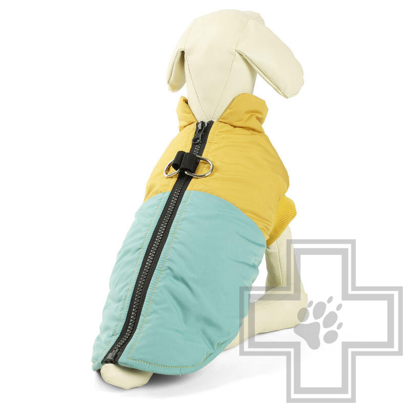 TRIOL BE TRENDY Попона утепленная "Норд", бирюзово-желтая