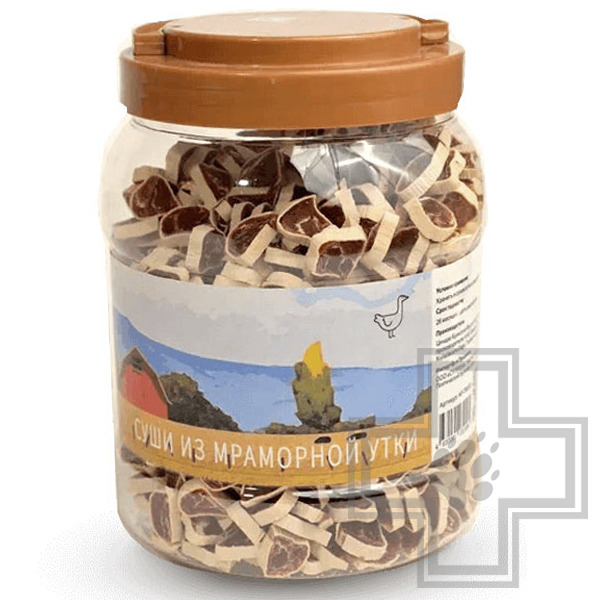 NORD FARM Суши из мраморной утки для собак всех пород