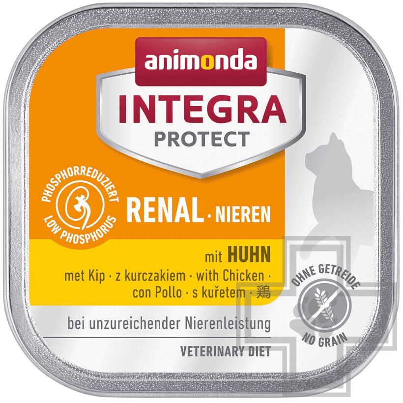 INTEGRA Protect Renal Nieren Консервы беззерновые для кошек при заболеваниях почек, с курицей