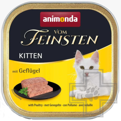 Vom Feinsten Консервы для котят, паштет с домашней птицей