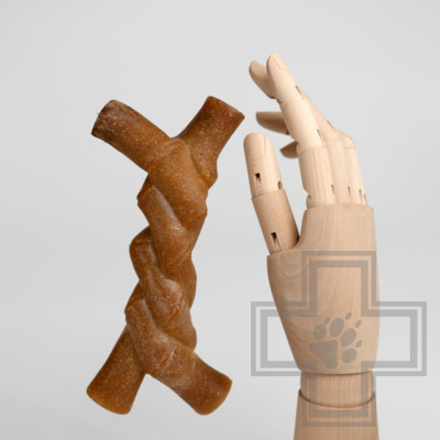 INDIGO Игрушка "Коса N 2" жевательная с древесным волокном для собак