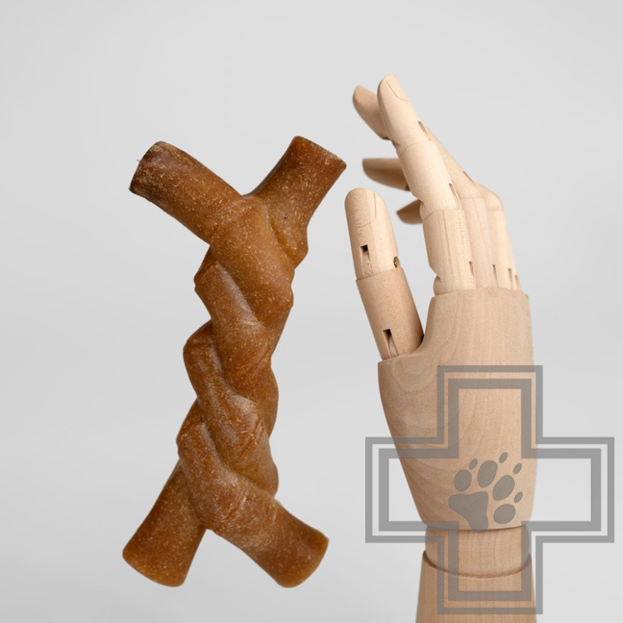 INDIGO Игрушка "Коса N 2" жевательная с древесным волокном для собак INDIGO Игрушка "Коса N 2" жевательная с древесным волокном для собак