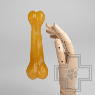 INDIGO Игрушка "Кость N 16" жевательная с древесным волокном для собак