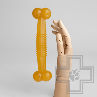 INDIGO Игрушка "Кость N 21" жевательная с древесным волокном для собак