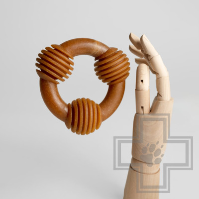 INDIGO Игрушка "Тринити N 1Б" жевательная с древесным волокном для собак