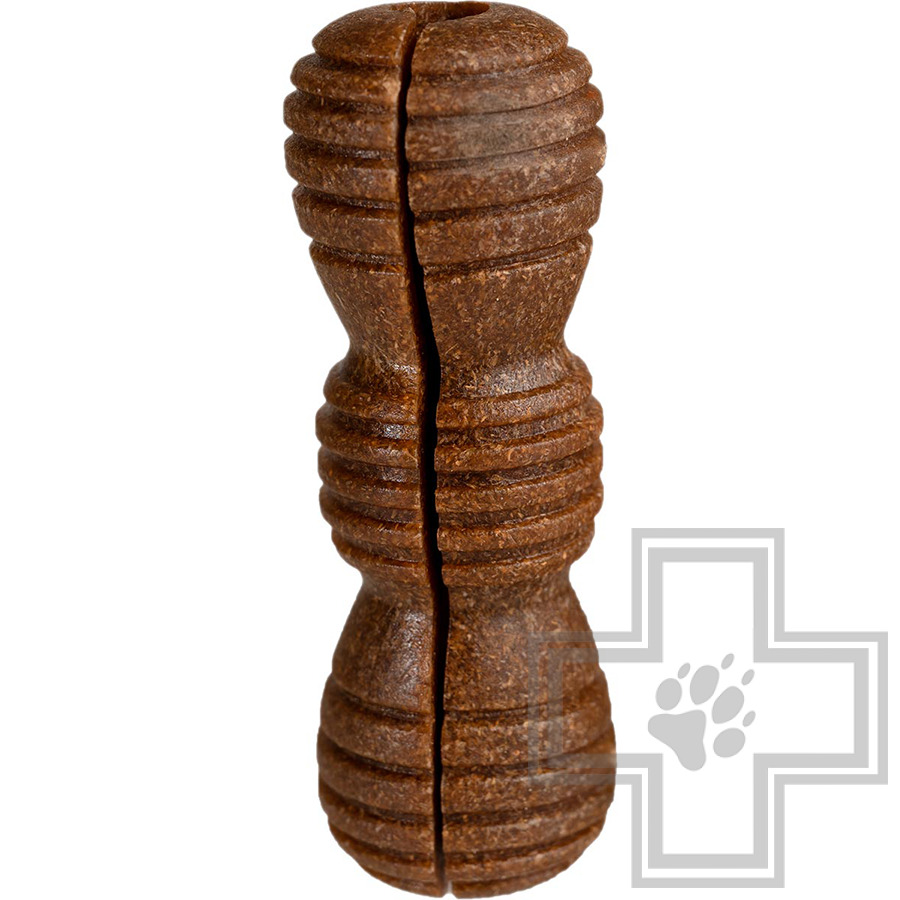 INDIGO Игрушка "Трубка" жевательная с древесным волокном для собак