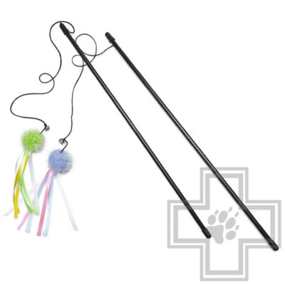 Beeztees Игрушка-удочка "Шарик" для кошек