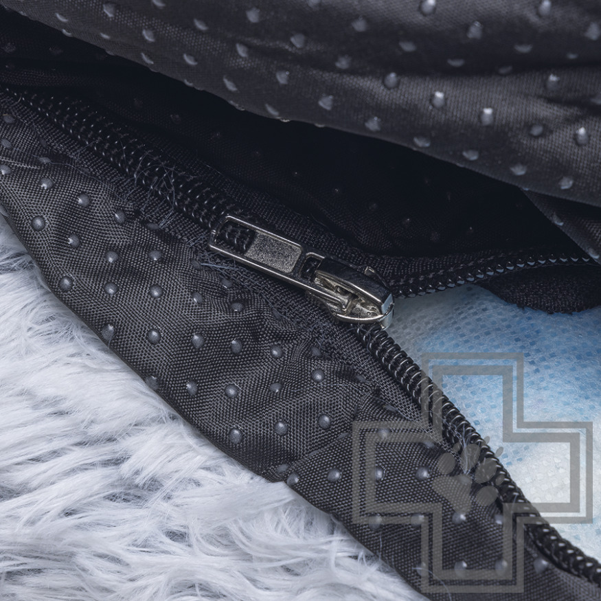 Beeztees Лежанка плюшевая "SIBA" круглая ортопедическая для собак