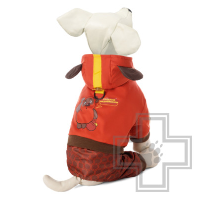 Triol СОЮЗМУЛЬТФИЛЬМ Комбинезон-дождевик "Сладкий медвежонок", терракотовый