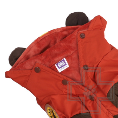 Triol СОЮЗМУЛЬТФИЛЬМ Комбинезон-дождевик "Сладкий медвежонок", терракотовый