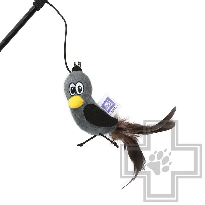 Triol СОЮЗМУЛЬТФИЛЬМ Игрушка-дразнилка "Галчонок" для кошек Triol СОЮЗМУЛЬТФИЛЬМ Игрушка-дразнилка "Галчонок" для кошек
