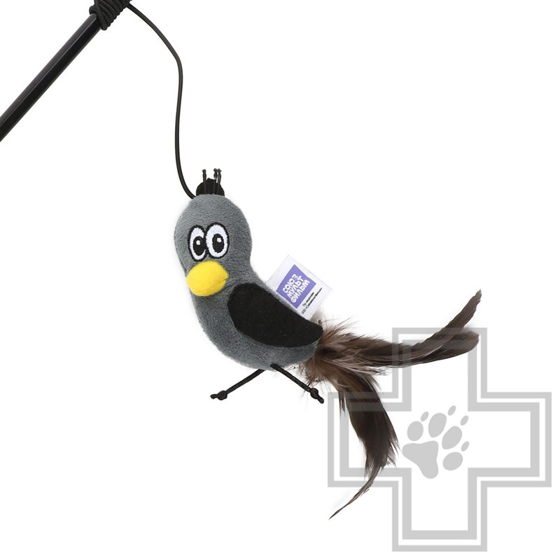 Triol СОЮЗМУЛЬТФИЛЬМ Игрушка-дразнилка "Галчонок" для кошек